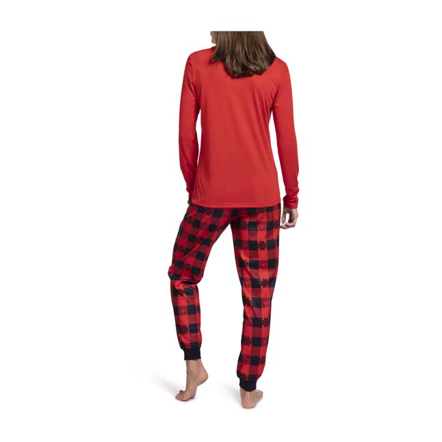 women's plaid pajama jogger pants