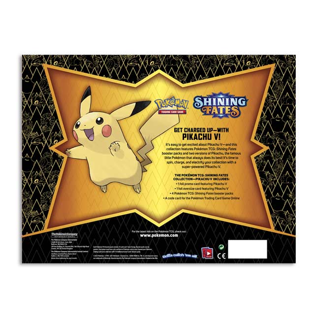 shining fates collection pikachu