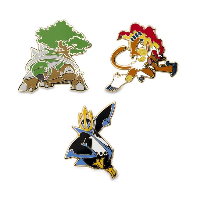 Torterra Infernape Empoleon Pokemon Pins 3 Pack Pokemon Center Canada Official Site