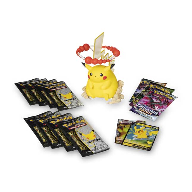 celebrations premium figure collection pikachu vmax msrp