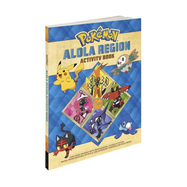 Pokémon Alola Region Activity Book | Pokémon Center Official Site