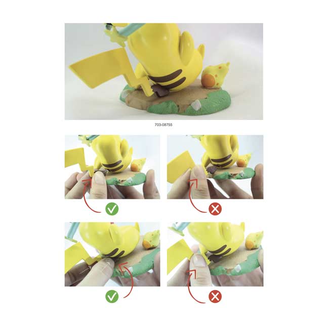 pikachu moods figure collection