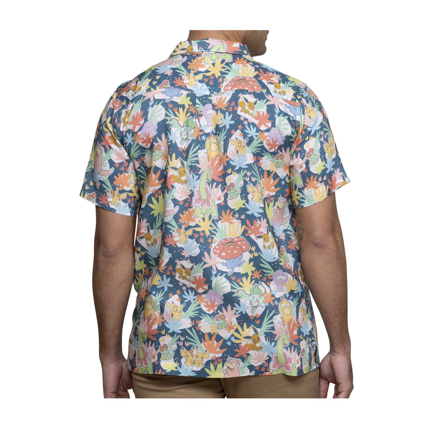 pokemon short sleeve button up