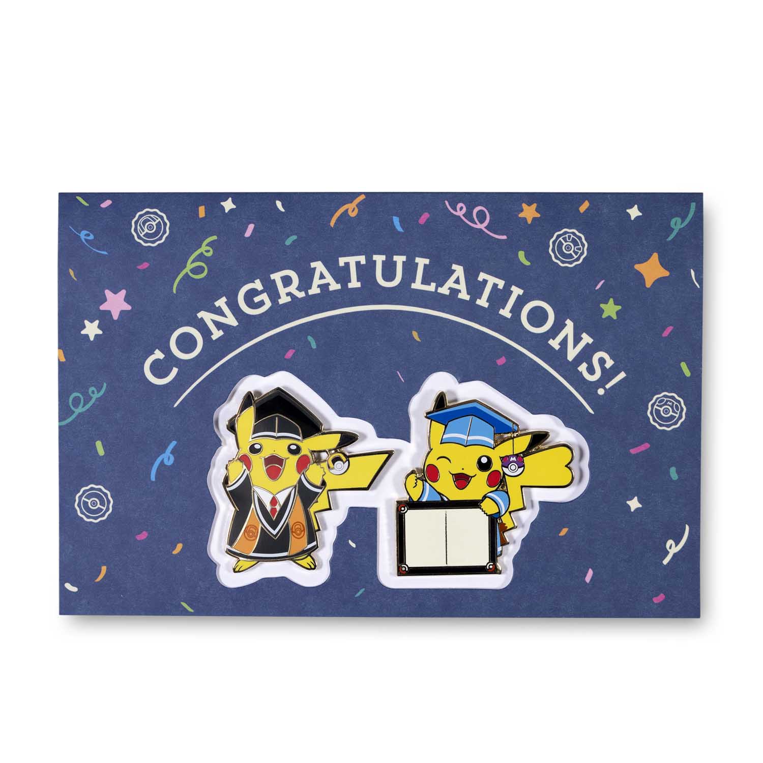 graduation pikachu card