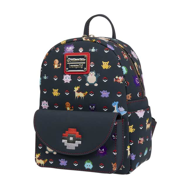 Pokémon Block Art Mini Backpack by Loungefly | Pokémon Center Official Site