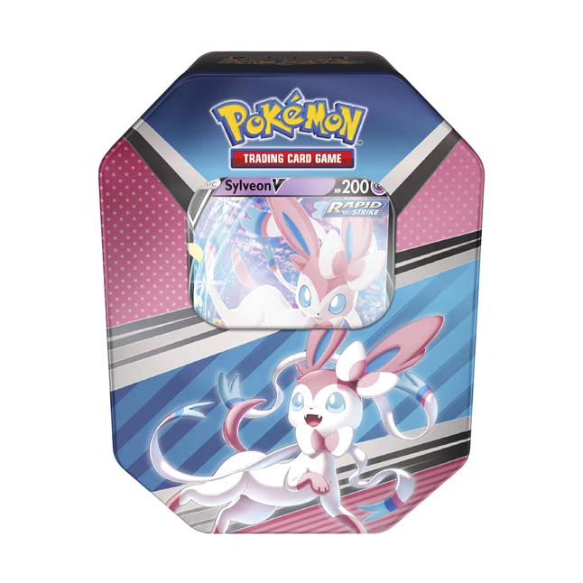 Pokémon TCG: V Heroes Tin (Sylveon V) | Pokémon Center UK Official Site