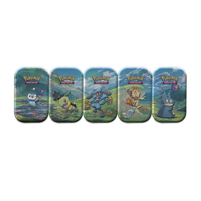 Pokémon TCG: Sinnoh Stars Mini Tin (Chimchar & Pachirisu) | Pokémon ...