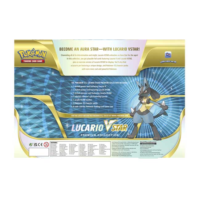 Pok Mon Tcg Lucario Vstar Premium Collection Pok Mon Center Uk Official Site