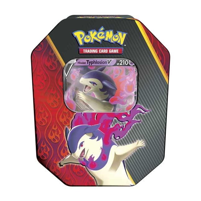 Pokémon TCG: Divergent Powers Tin (Hisuian Typhlosion V) | Pokémon ...