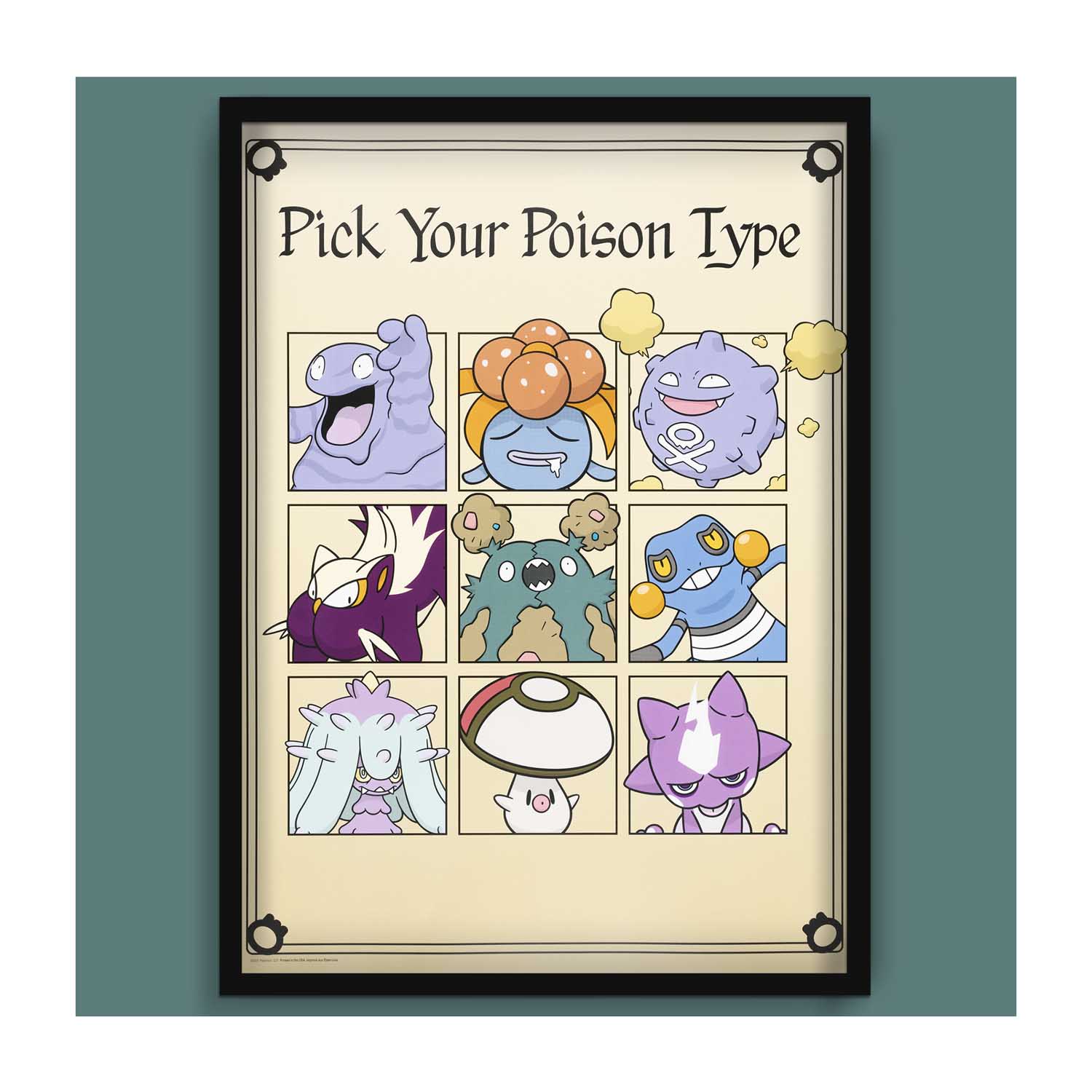 poison type pokemon cards