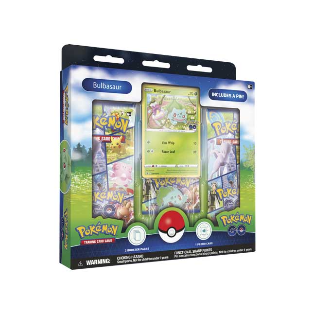 Pokémon TCG: Pokémon GO Pin Collection (Bulbasaur) | Pokémon Center UK ...