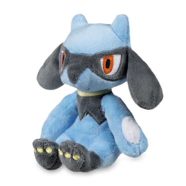 sleeping riolu plush