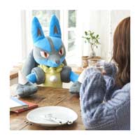 pokemon center lucario plush