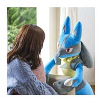 big lucario plush