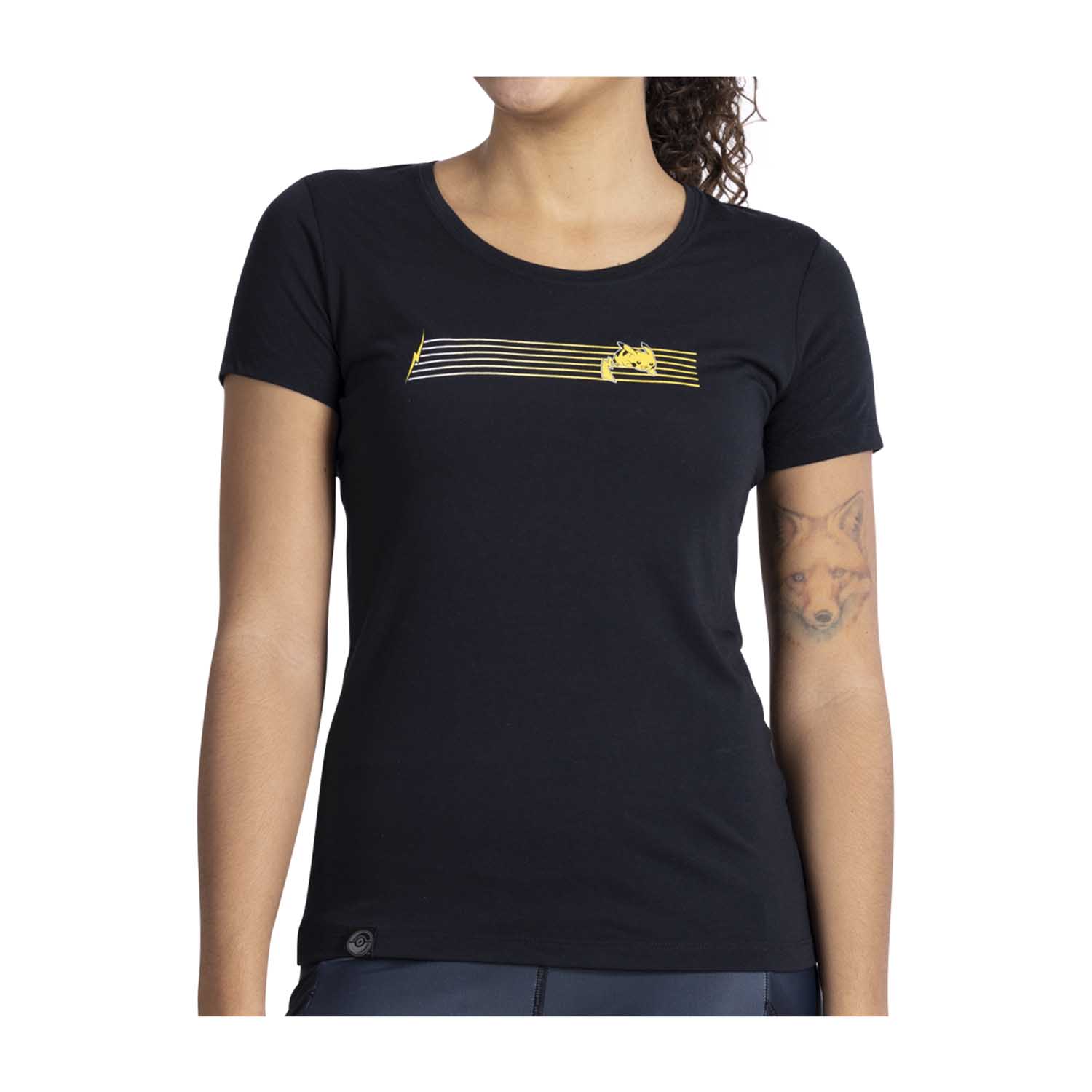 Pikachu Pokémon Active Black Performance T-Shirt - Women | Pokémon ...