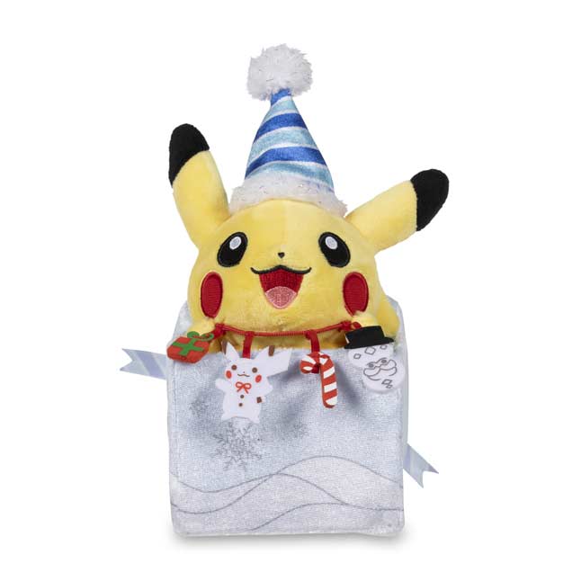 pikachu holiday plush