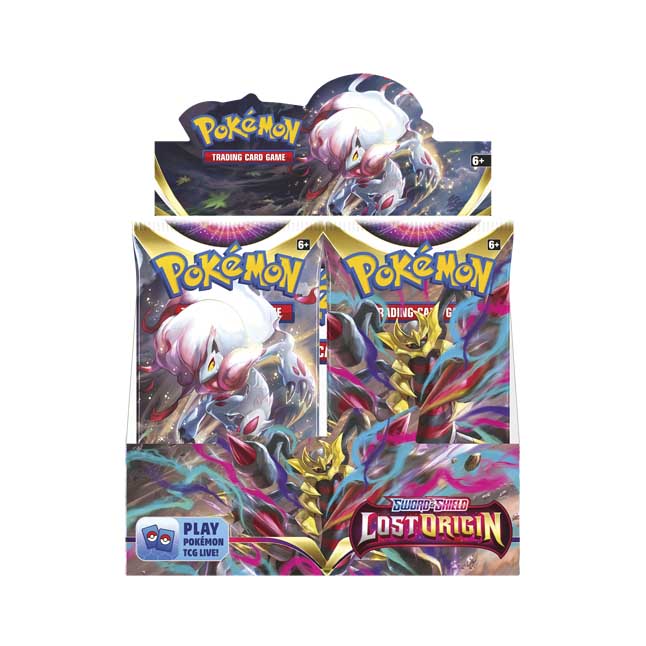 Pokémon TCG: Sword & Shield-Lost Origin Booster Display Box (36 Packs ...