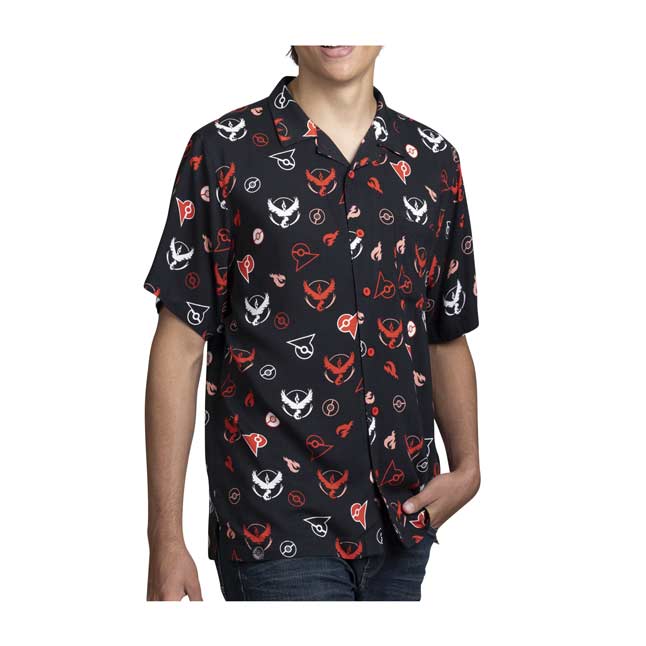 Team Valor Pokémon GO Teams Tropical Shirt - Adult | Pokémon Center ...