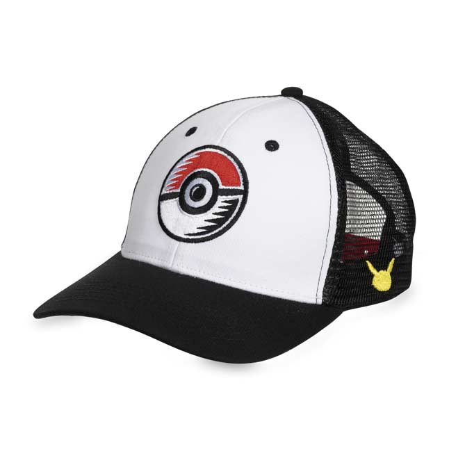 black pokemon hat