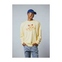 Pokémon Center × OMOCAT: Electric Type Midweight Crew Neck Sweatshirt ...