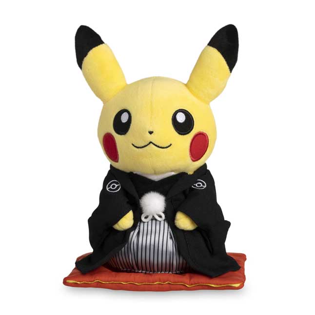 Pikachu Wedding: Wedding Kimono Pikachu (Male) Plush - 9 In. | Pokémon ...