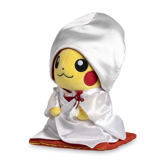 wedding pikachu plush