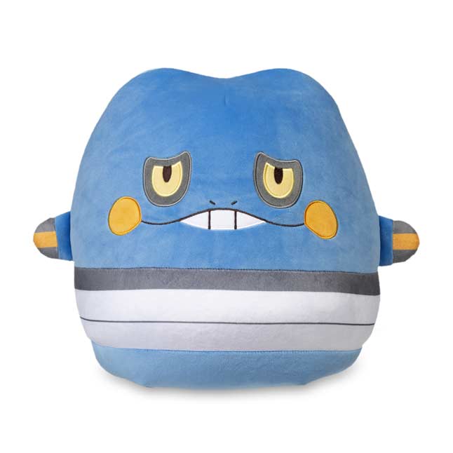 Croagunk Large Microbead Plush - 15 ¾ In. | Pokémon Center UK Official Site