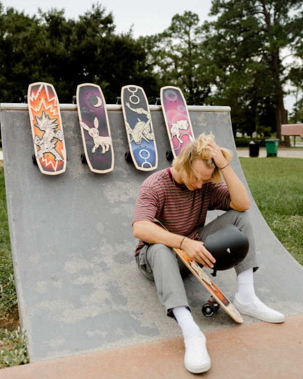 bear walker 25th anniversary skateboard