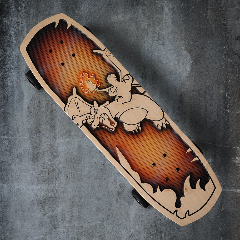 bear walker 25th anniversary skateboard