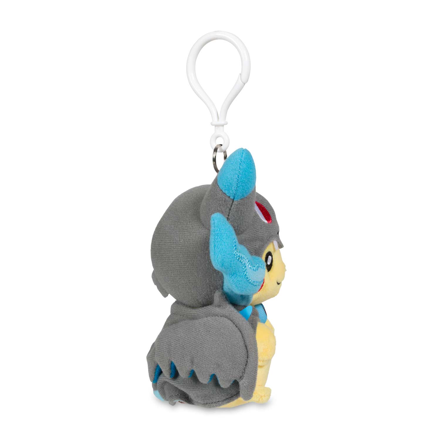 Mega Charizard X Costume Pikachu Keychain Plush