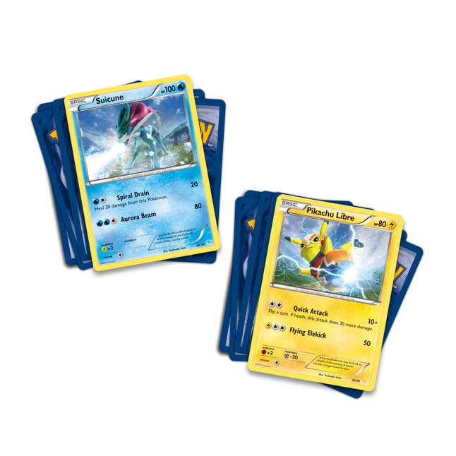 Pokémon Tcg Xy Trainer Kit Pikachu Libre And Suicune