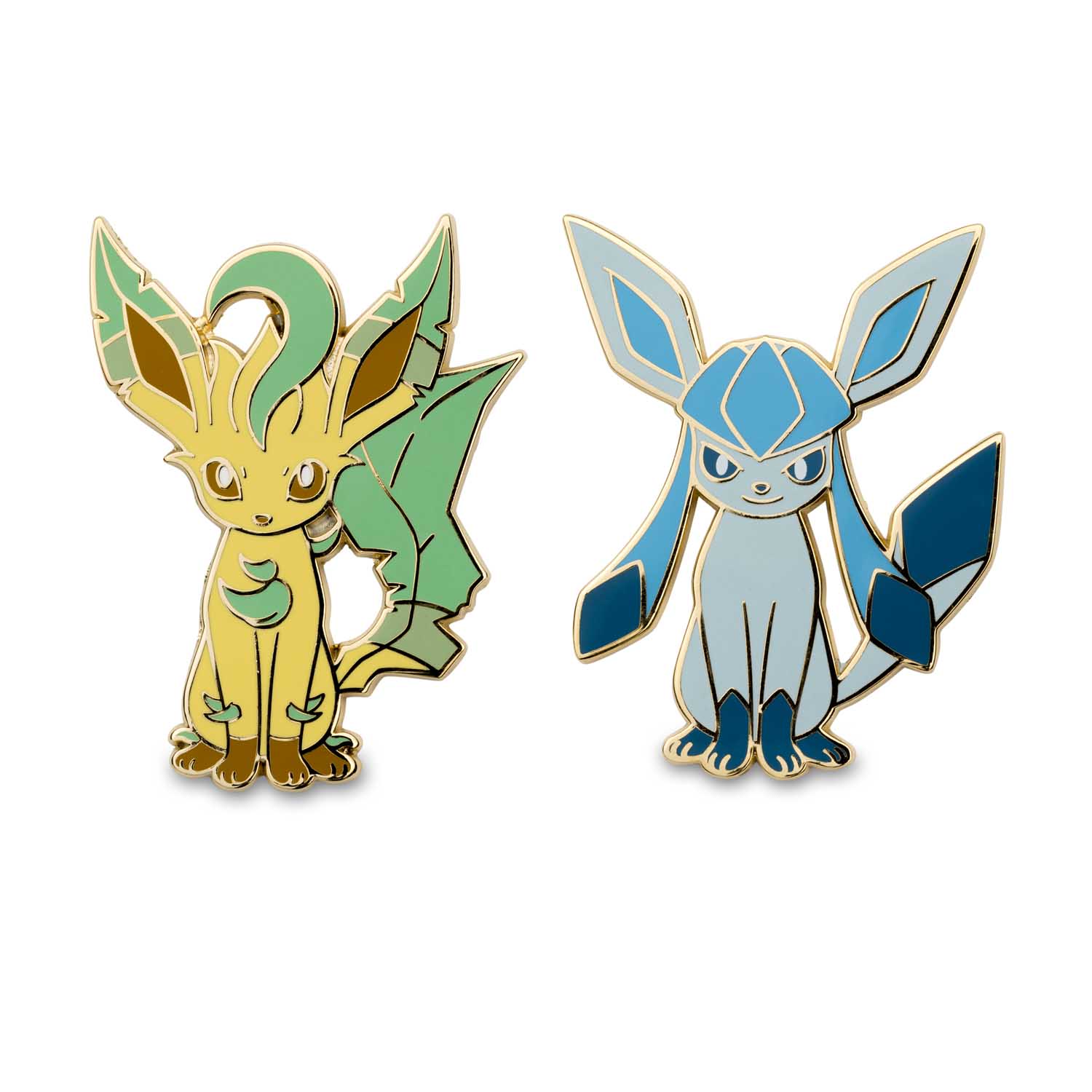 Leafeon And Glaceon Pokémon Pins