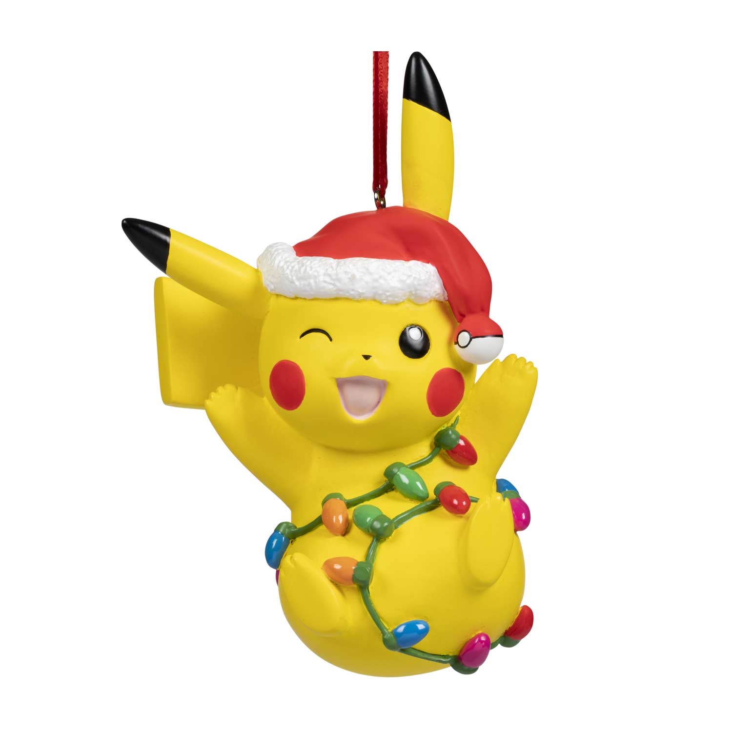 Pikachu Holiday Tangled Lights Ornament Pokémon Center Original