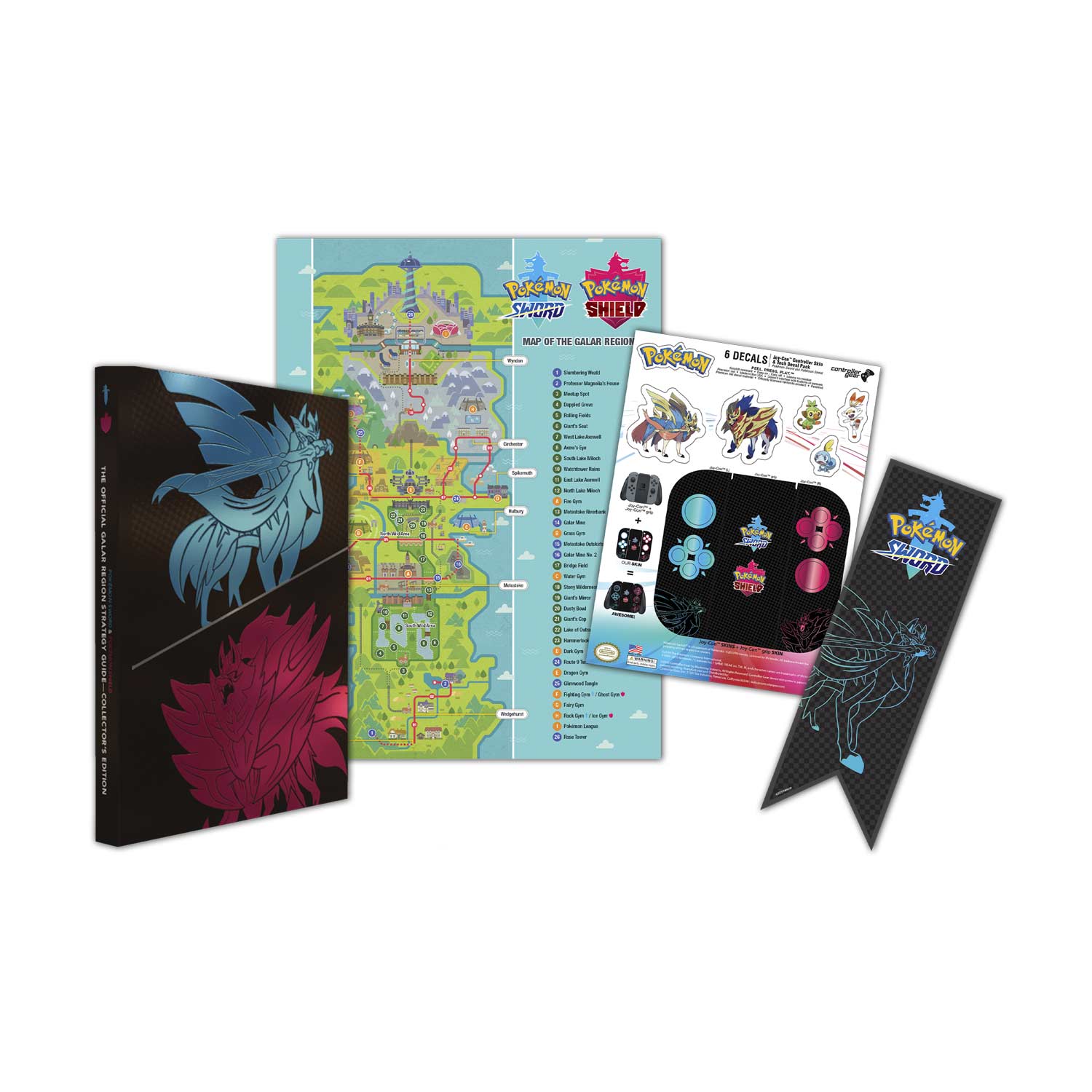 Pokémon Sword Pokémon Shield The Official Galar Region Strategy Guide Collectors Edition